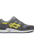 Side of ASICS Gel-Lyte lll Remastered Ronnie Fieg Super Yellow in Grey and Yellow