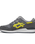 Side of ASICS Gel-Lyte lll Remastered Ronnie Fieg Super Yellow in Grey and Yellow