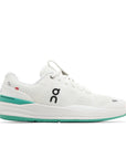 Side of ON The Roger Pro Kith White Mint in white and mint