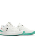 Pair of ON The Roger Pro Kith White Mint in white and mint