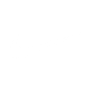 Nike swoosh logo in white