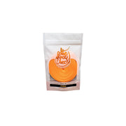 Packet of Citrus laces from The Lace Check in Citrus Orange