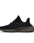 Side of the adidas Yeezy Boost 350 v2 Dazzling Blue sneaker