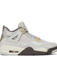 Side of Jordan 4 Retro SE Craft Photon Dust (GS) in shades of grey