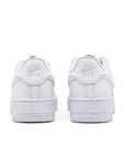 Heels of Nike Air Force 1 Low Triple White (GS) in White