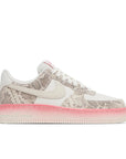 Side of the Nike Air Force 1 Low Our Force 1 Snakeskin womens sneakers