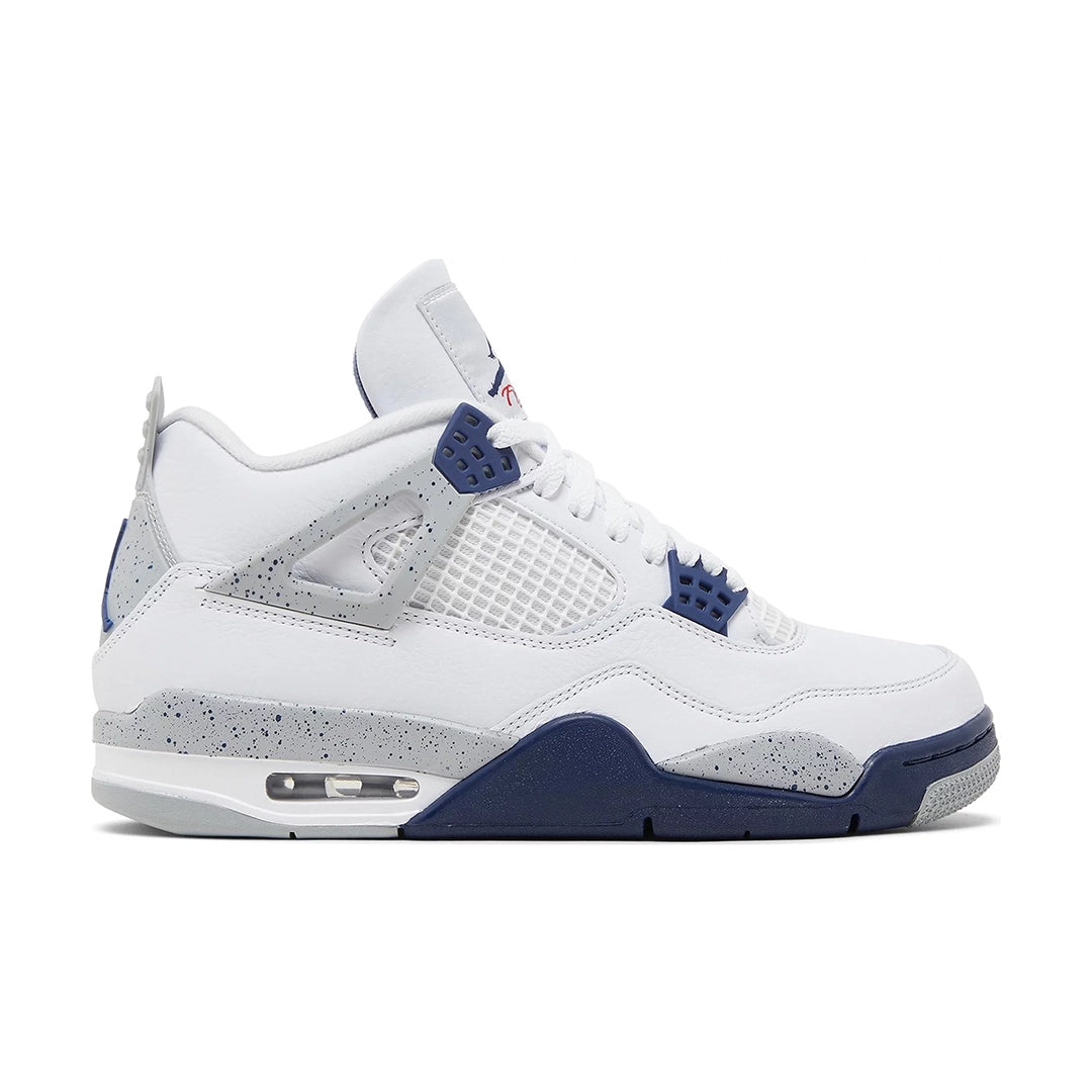 Navy and white jordans on sale