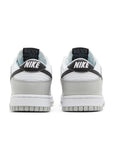 Heels of the Nike Dunk Low SE Lottery Pack sneakers in grey