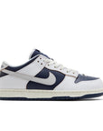 Side of Nike SB Low HUF New York in navy and white.