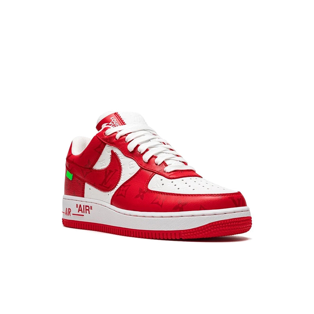 Nike air force 2025 1 off white red