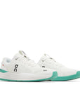 Pair of ON The Roger Pro Kith White Mint in white and mint
