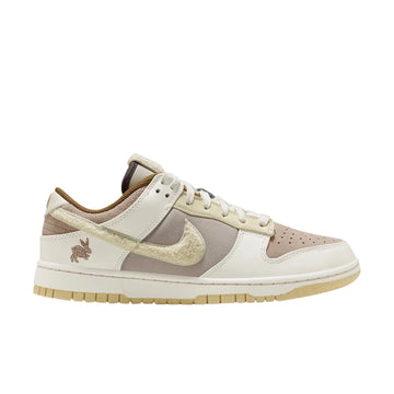 Side of Nike Dunk Low Retro PRM Year Of The Rabbit in Brown and Sail