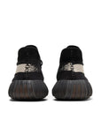 Heels of the adidas Yeezy Boost 350 v2 Core Black White sneaker