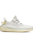 Side of the adidas Yeezy Boost 350 v2 Light sneaker