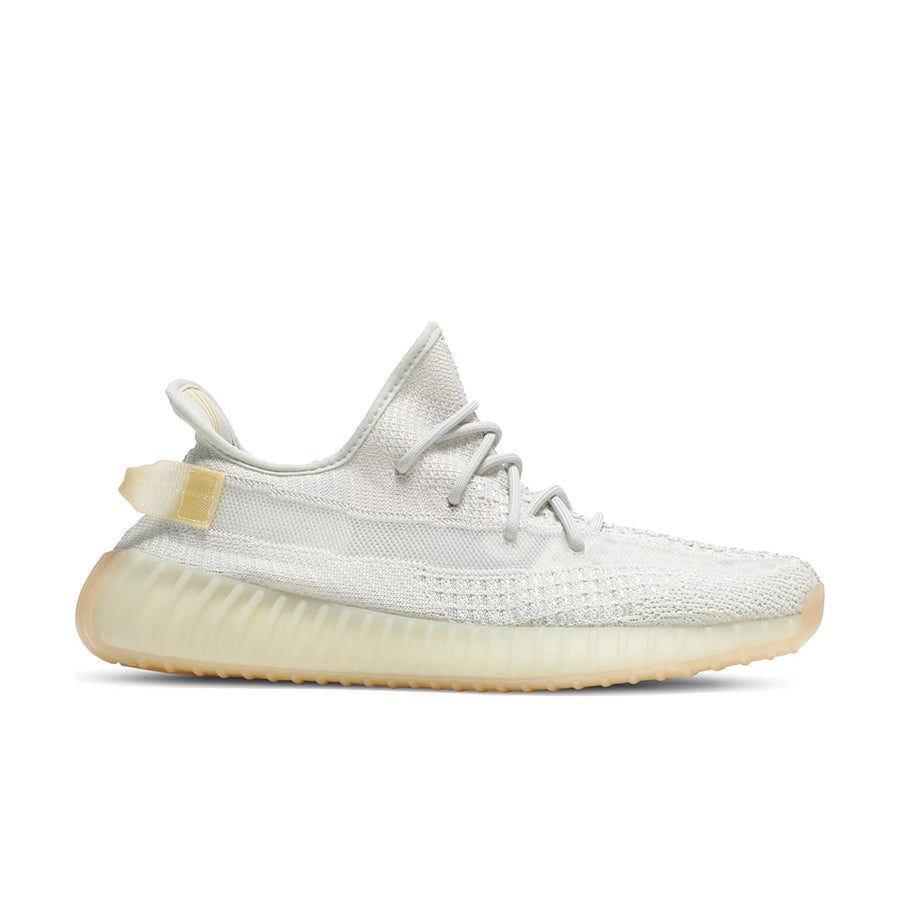 Side of the adidas Yeezy Boost 350 v2 Light sneaker