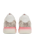 Heels of the Nike Air Force 1 Low Our Force 1 Snakeskin womens sneakers