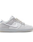 Side of the Nike dunk low wolf grey pure platinum