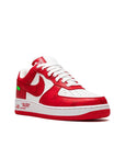 LV Nike Air Force 1 Low By Virgil Abloh White Red